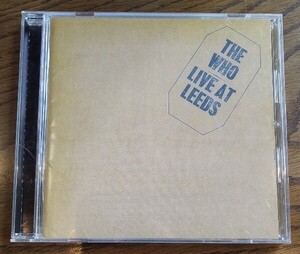 the who live at leeds 旧規格リマスター国内盤中古CD ザ・フー ライヴ・アット・リーズ UICY-9738