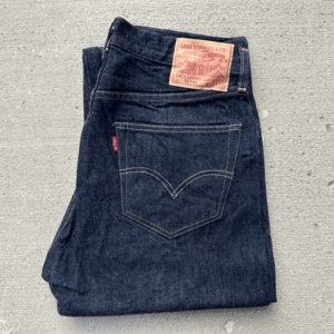 ホワイトオーク 米国製 1955年モデル LEVI’S 501XX 50155-0116 W32(W31) L34 中古 リジッド 55501 アメリカUSA製 ジーンズ デニムパンツ