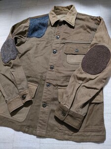 サイズ：M　定価:19950円　日本製　GOWEST×A Reincarnation Key　　MILITARY FABRIC HUNTER SHIRTS　シャツジャケット