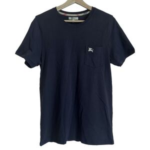 【未使用】BURBERRY バーバリー Tシャツ ネイビー M ユニセックス 半袖