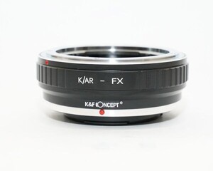 K&F コニカ AR-フジX FX マウントアダプター ar-fx (KFFX) おまけレンズクロス付