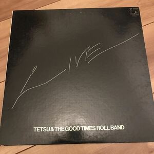 【LP】山内テツ Tetsu & The Good Times Roll Band / Live / 桑名晴子 