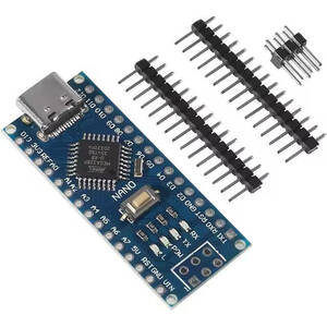 Arduino Nano V3.0 互換品 ATmega328P CH340 (USB Type-C コネクタ)【電子工作】