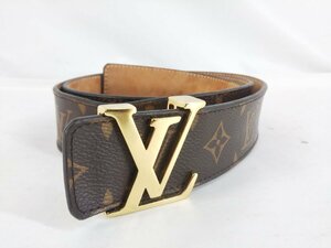 LOUIS VUITTON ルイヴィトン モノグラム サンチュール LV イニシャル ベルト M9608T 95/38