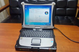 ジャンク　Panasonic　TOUGH BOOK　CF-19　Intel　Core2　Duo　U7500　HDD500GB　メモリー1GB　パナソニック　タフブック　ＣＦ－１９