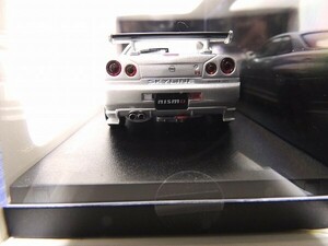 【未開封品/1円～】KYOSHO 京商 1/43 NISSAN 日産 NISMO ニスモ スカイライン R34 GT-R Z-tune Proto Silver シルバー/60サイズ