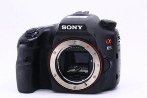 ソニー SONY α65 SLT-A65V ボディ#0077461