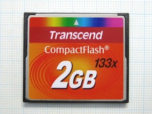 ★Transcend　コンパクトフラッシュ　２ＧＢ　中古★送料６３円～