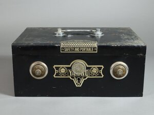 手提げ金庫 YAMATO TRADE MARK The Highest Class Cash Box / ヤマト号 / 昭和 / レトロ / アンティーク / 現状品