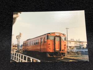 【昔の鉄道写真】キハ40/国鉄/基山/昭和61年■Z64-10