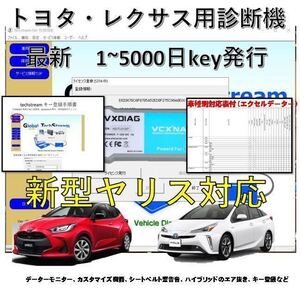 2019 key無制限作成ソフト　Toyota MINI-VCI tech stream 設定　V14.30.023 アクティベーション　認証キー　診断機　手順書付