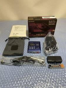 ★☆K446　SONY　ポータブルミニディスクレコーダー　MZ-R55　中古品☆★