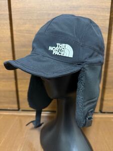 THE NORTH FACE(ザ・ノースフェイス）Expedition Cap（エクスペディションキャップ）NN41917 ブラック M 寒冷地防寒キャップ GOLDWIN正規品