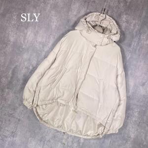 『SLY』スライ (2) ヘム ラウンド 2WAY ダウンジャケット