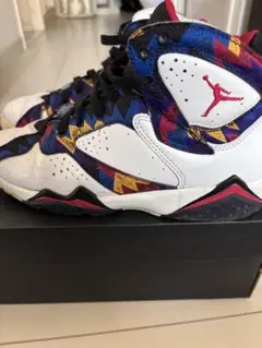 jordan7 レトロ　スニーカー　nothing but net 靴　箱無し