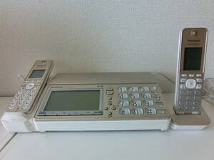 中古品 保管品 通電のみ確認済 Panasonic パナソニック パーソナルファクス おたっくす 子機1台付き 電話機 KX-PD604DL/激安1円スタート