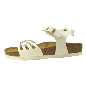 ビルケンシュトック BIRKENSTOCK BALI バリ スポーツ サンダル シューズ 靴 1006181 24cm patent white パテント ホワイト レディース※