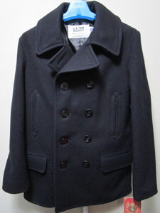 定価64900円！新品！Schott 782US WOOL 4POCKET PEA COAT・M（ショットピーコートPコートメルトンジャケットMADE IN USA）