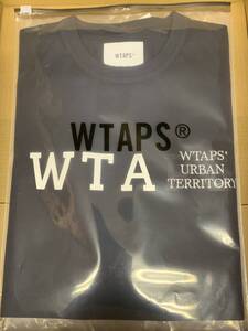 定価以下【ネイビーM】WTAPS 23ss DESIGN 01/LS/COTTON.COLLEGE ロングスリーブTシャツ WTAPS 24aw