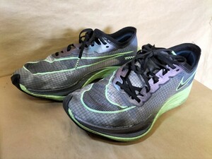 【送料無料】NIKE ZOOMX VAPORFLY NEXT% ヴェレリアンブルー/ヴェイパーグリーン AO4568-400ナイキ ヴェイパーフライ　 26.0cm 