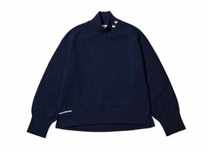 ユニクロ アニヤハインドマーチ カシミヤハイネックセーター ネイビー XXL ニット帽 ニットキャップ UNIQLO Anya Hindmarch