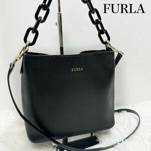 超美品！FURLA フルラ　ペニー　2wayショルダーバッグ　ハンドバッグ　肩がけ　ななめがけ