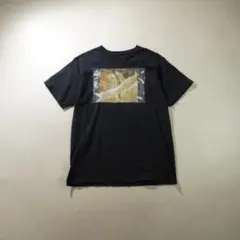 古着 ラブ Tシャツ ネイビー サイズL*SH349