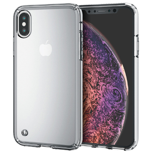 エレコム iPhone XS ハイブリッドケース クリア PM-A18BHVCCR /l