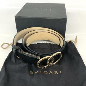 BVLGARI ブルガリ ベルト サークル 小物 ブラック 黒 メンズ ブランド 送料無料 ファッション おしゃれ