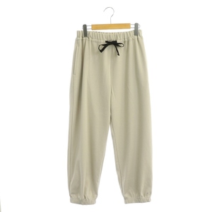 フローレント FLORENT Kersey string easy pants パンツ テーパード イージー ドロスト 34 グレージュ /NR ■OS レディース