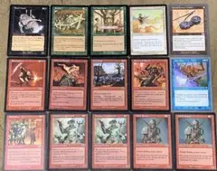 magic the gathering 英語　15枚セット