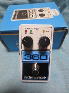 electro-harmonix nano looper 360　アダプター付き エレクトロ ハーモニクス ルーパー