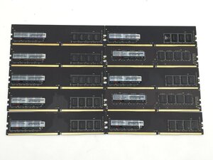 ♪▲【Panram】デスクトップ用 メモリ 8GB DDR4 部品取り 10点セット まとめ売り 1218 13