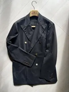 BOGLIOLI "COAT" Navy Double Blazer