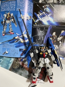 HGUC■スーパーガンダム*MarkⅡ+Gディフェンサー■素組立完成品/一部スミ入れ*外箱・説明書つき*1/144スケール模型2002年ガンプラ