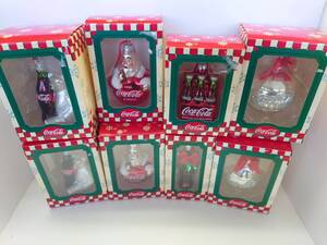 ★コカコーラ★CocaCola★オーナメントセット★ダブり有★クリスマスツリー★飾り★未使用★長期保管品★