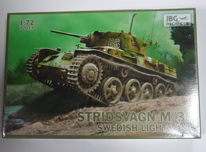 IBG 1/72 ストリッツヴァグン M38 軽戦車