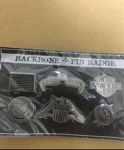 バックボーンBACKBONEピンバッジ 新品未使用