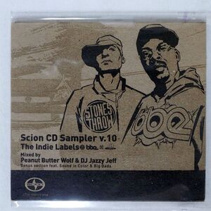 名盤 PEANUT BUTTER WOLF & DJ JAZZY JEFF/SCION CD SAMPLER V.10 　駄曲なしの最高傑作　hip hop 歴史的名盤