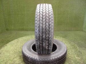 中古 個人宅発送不可 タイヤ 2本 冬 195/75R15 109/107LT ヨコハマ iceguardig91 2022年