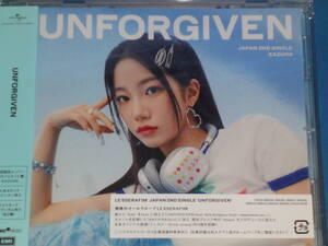 LE SSERAFIM 　ルセラフィム★2nd 日本アルバム　CD『UNFORGIVEN』ソロジャケット盤　KAZUHA　カズハ　★トレカ・シリアル無