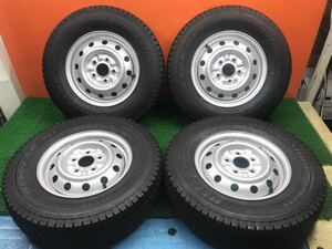 2B-303)冬 185/80R14 102/100N LT BRIDGESTONE Blizzak VL1 2022年 8.5分山 4.5J PCD114.3 5穴