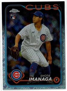 今永昇太 2024 Topps Chrome Logofactor #121 RC ルーキー MLBロゴ加工クローム シカゴカブス Cubs