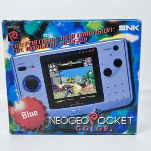 【動作NG】SNK ネオジオポケットカラー ブルー 本体 海外版 / ネオジオ NEOGEO POKET COLOR Blue 