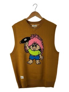 Butter Goods◆Troll Knit Vest/L/アクリル/BRW//