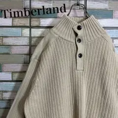 Timberland ティンバーランド　ハーフボタンニット　セーター