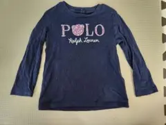 Ralph Lauren 長袖Tシャツ 85 18M ネイビー