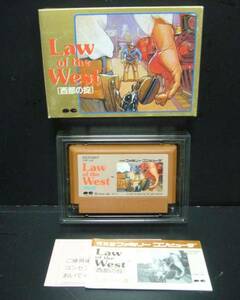 西部の掟/Law of the West/ファミコンカセット/1987年産★新品