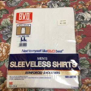 B V D スリーブレス L Lサイズ新品　綿100%