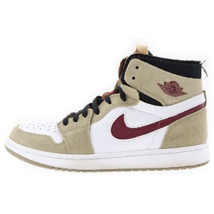 ナイキ AIR JORDAN 1 エアジョーダン1 ズームコンフォート ハイカットスニーカー US11/29cm ホワイト/カーキ CT0978-203